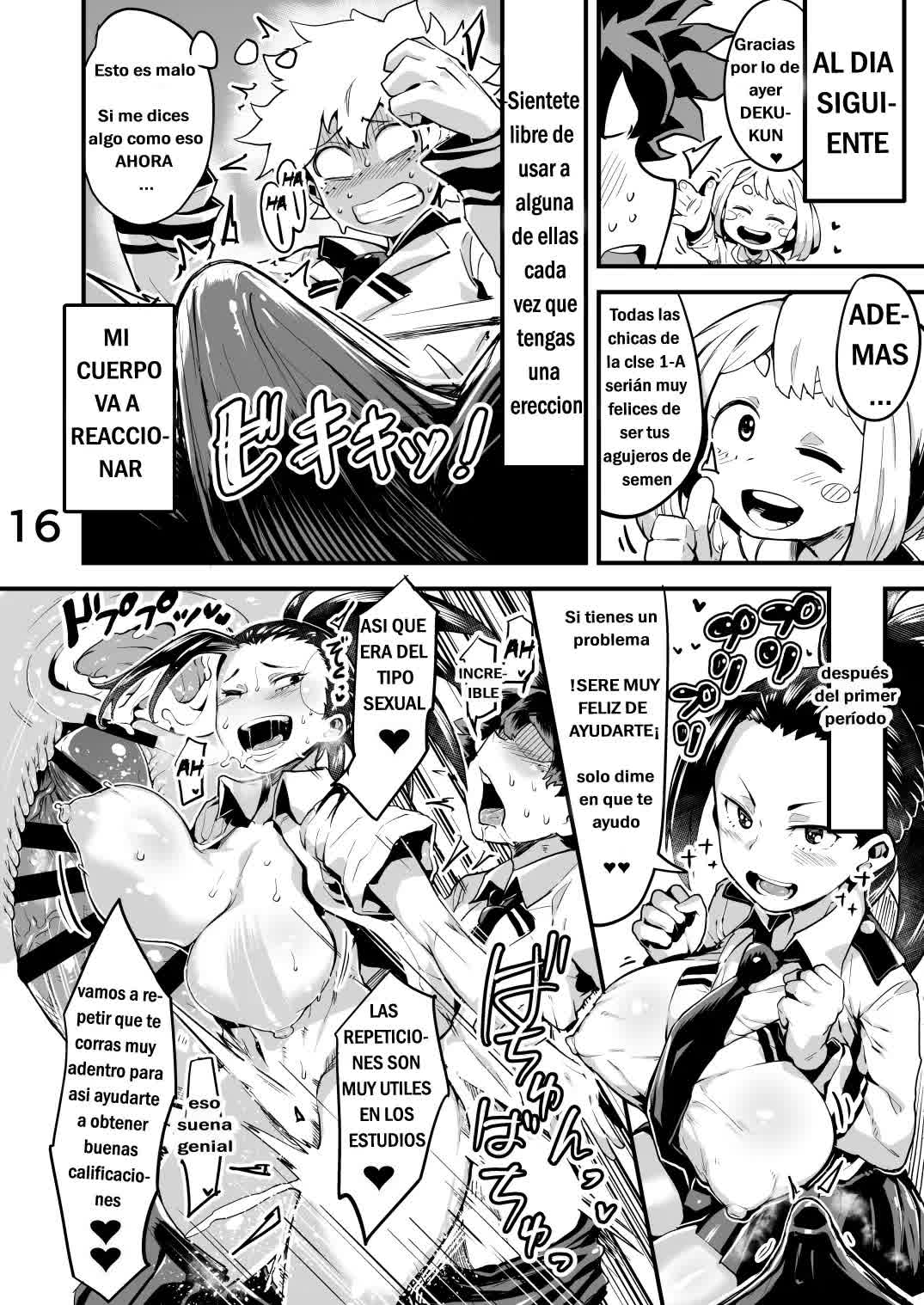 Boku to Nottori Villain Nakademia Vol. 2 Comic porno
