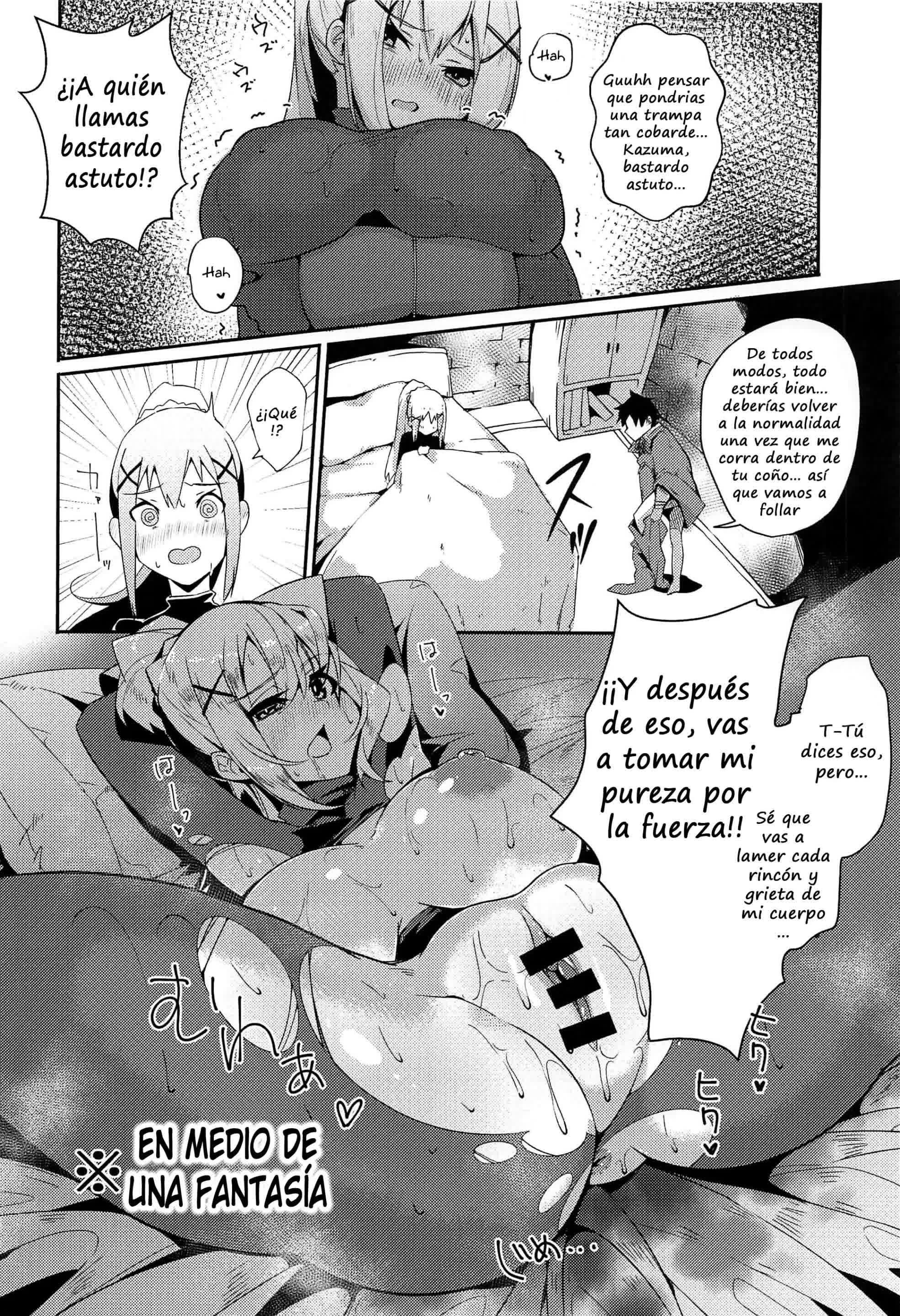 Kono Subarashii Biyaku de Kimeseku o! Comic porno