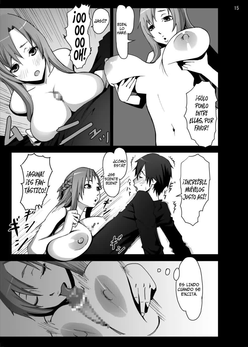 Asuna o Bakunyuni Shite Mita - I Gave Asuna Giant Tits Comic porno
