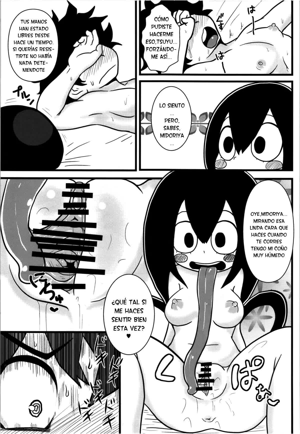 Tsuyu-chan to! Ganbarette Kanji no Dex Comic porno