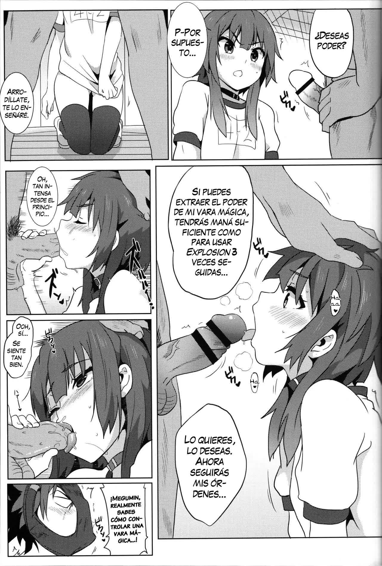 ¡Bendiciendo a Megumin con una Magnífica Explosión! Comic porno