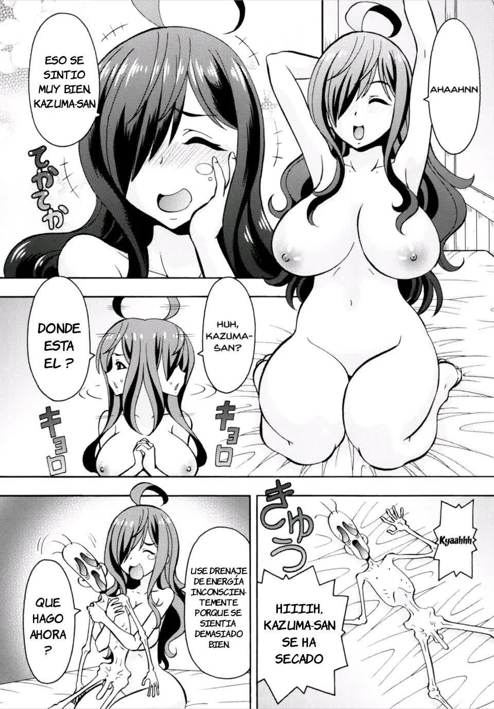 Ero Subarashii Sekai ni Nakadashi o! 3 Comic porno