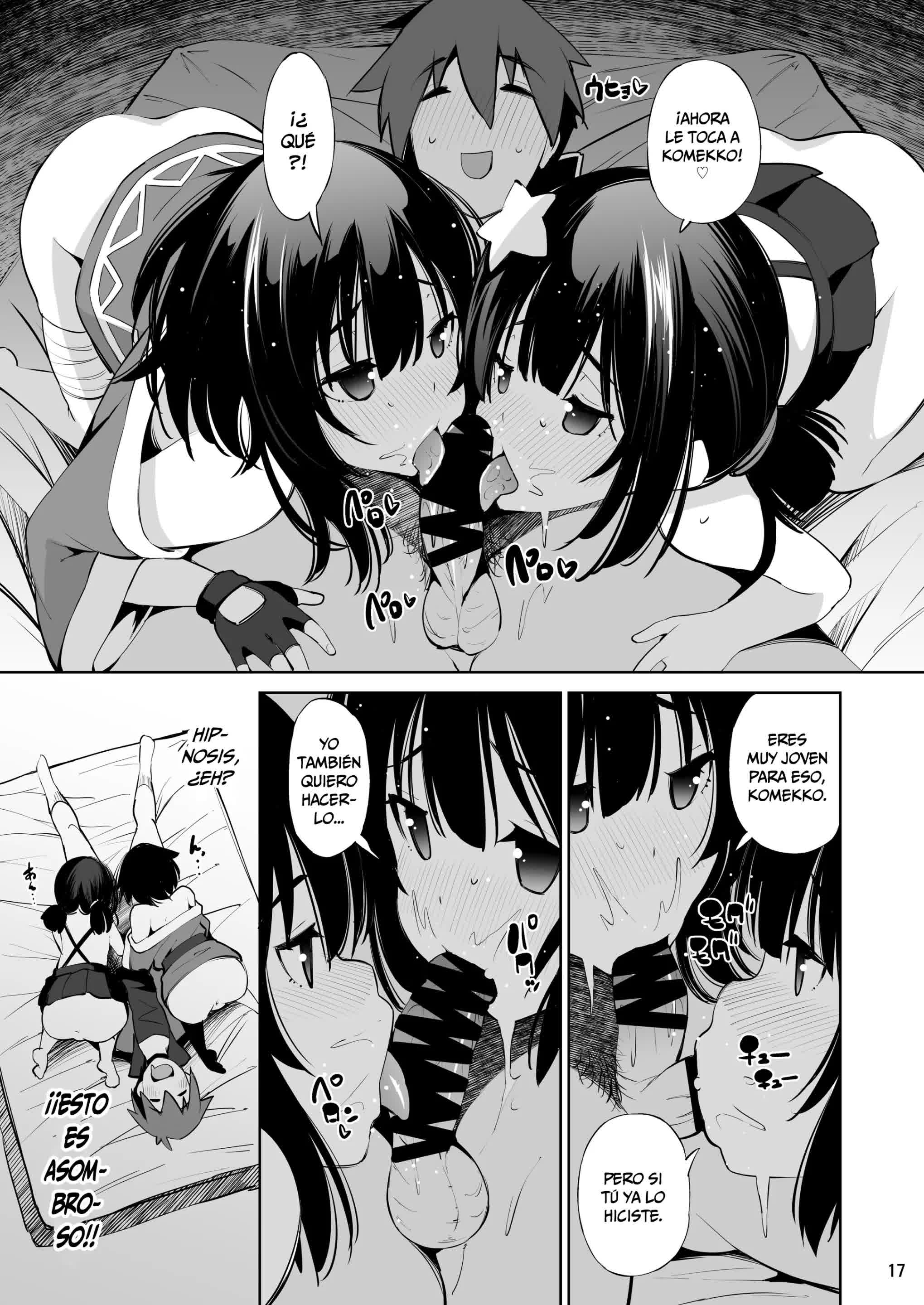 Kono Iyarashii Shimai ni Saimin o! - ¡Una Hipnosis para éstas Hermanas Lascivas! Comic porno