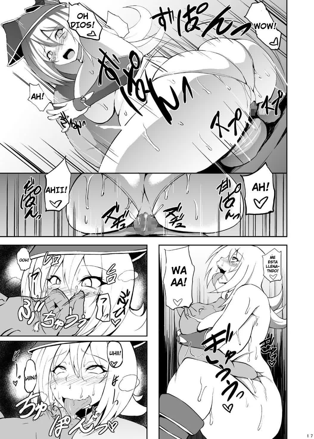 Butakan Magician Girl Comic porno