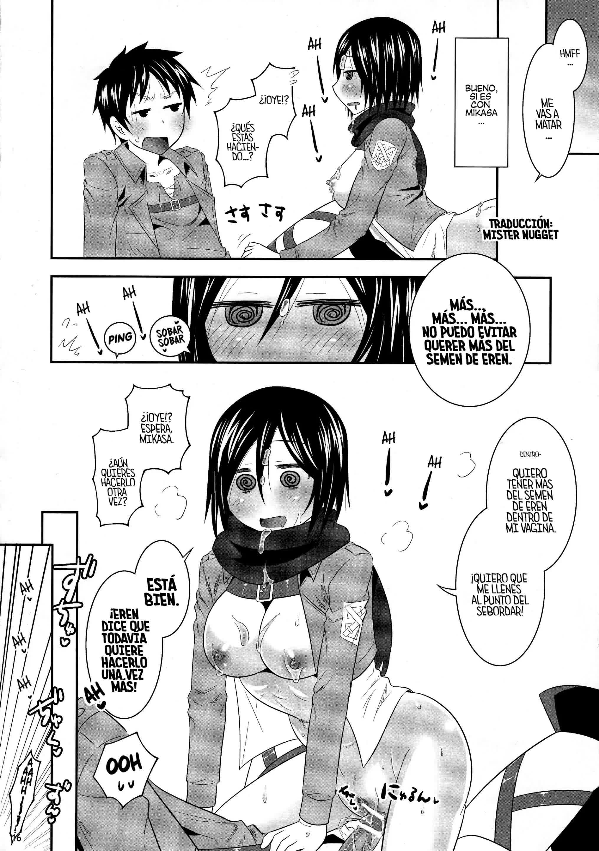 Shingeki no Mikasa - attack on Mikasa Comic porno