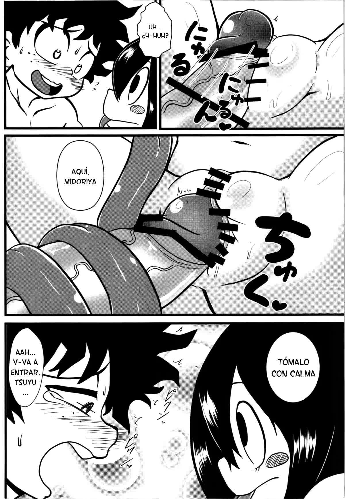 Tsuyu-chan to! Ganbarette Kanji no Dex Comic porno