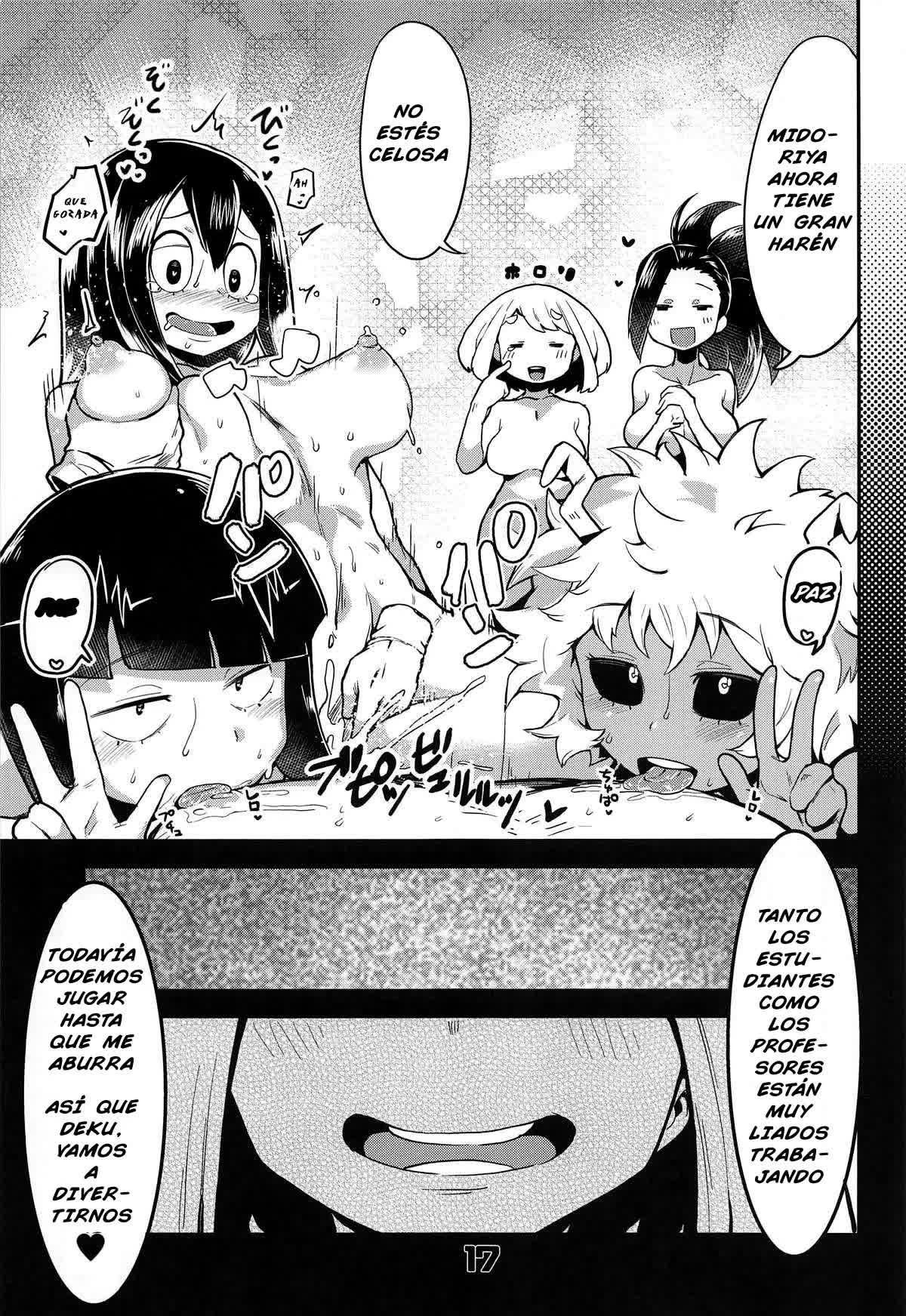 Boku to Nottori Villain Nakademia - Mi cuerpo ha sido poseido por un villano pervertido Comic porno