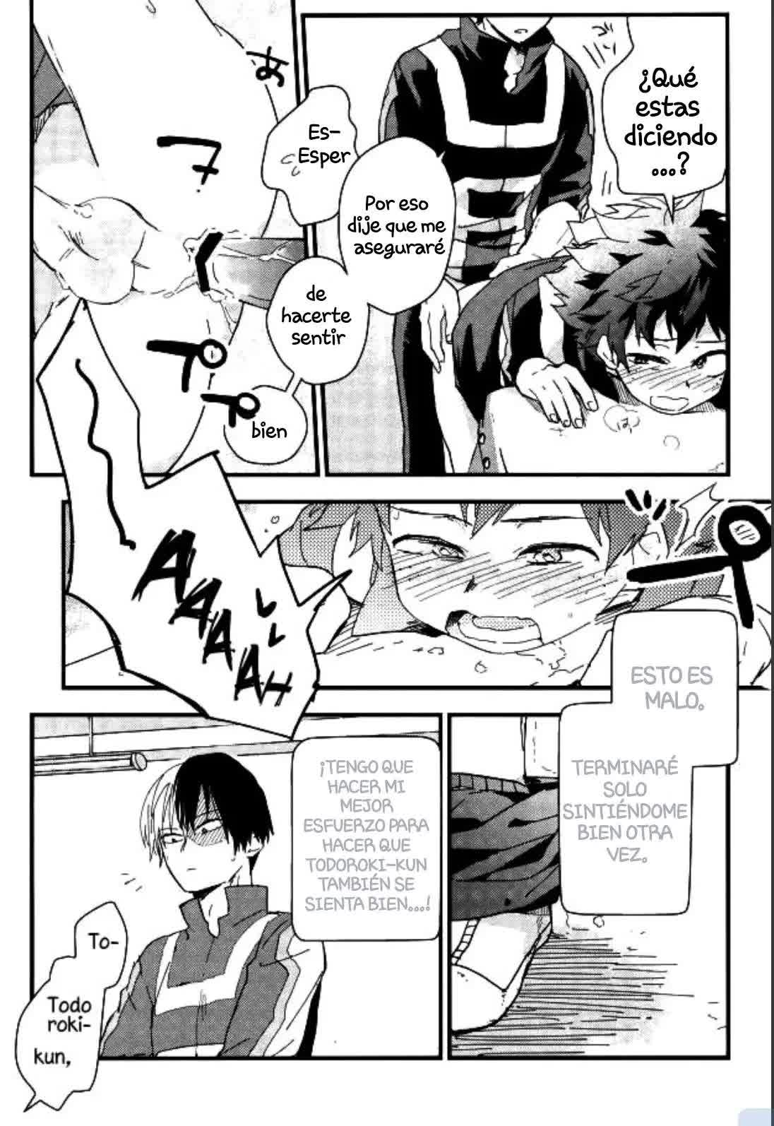 Midoriya-kun Y Todoroki-kun Son XXX En El Armario De Suministros De La Eh Comic porno