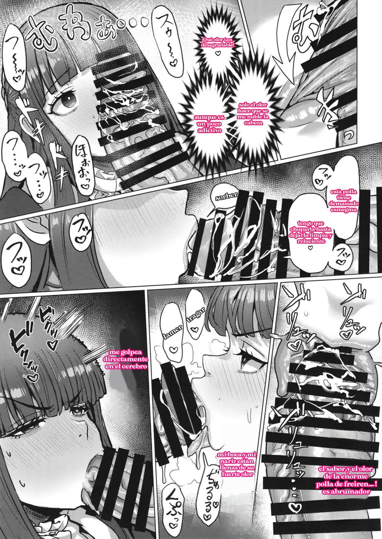 Freiren y el hechizo futanari Comic porno