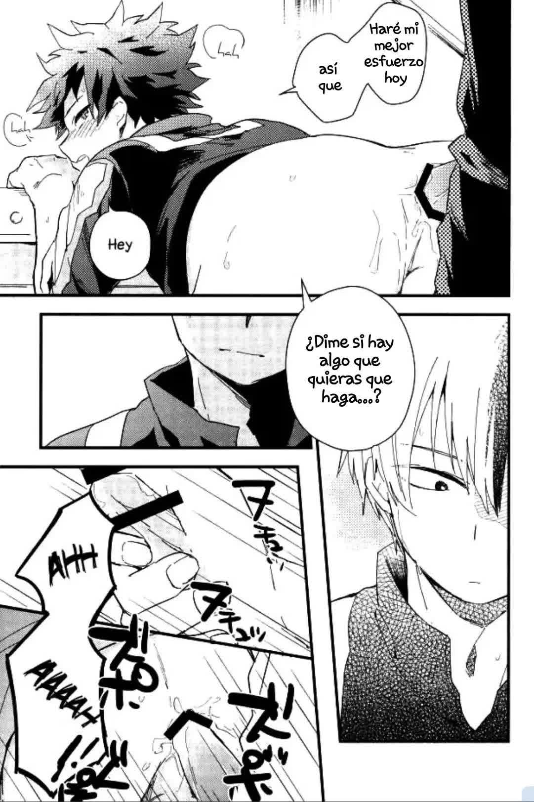 Midoriya-kun Y Todoroki-kun Son XXX En El Armario De Suministros De La Eh Comic porno