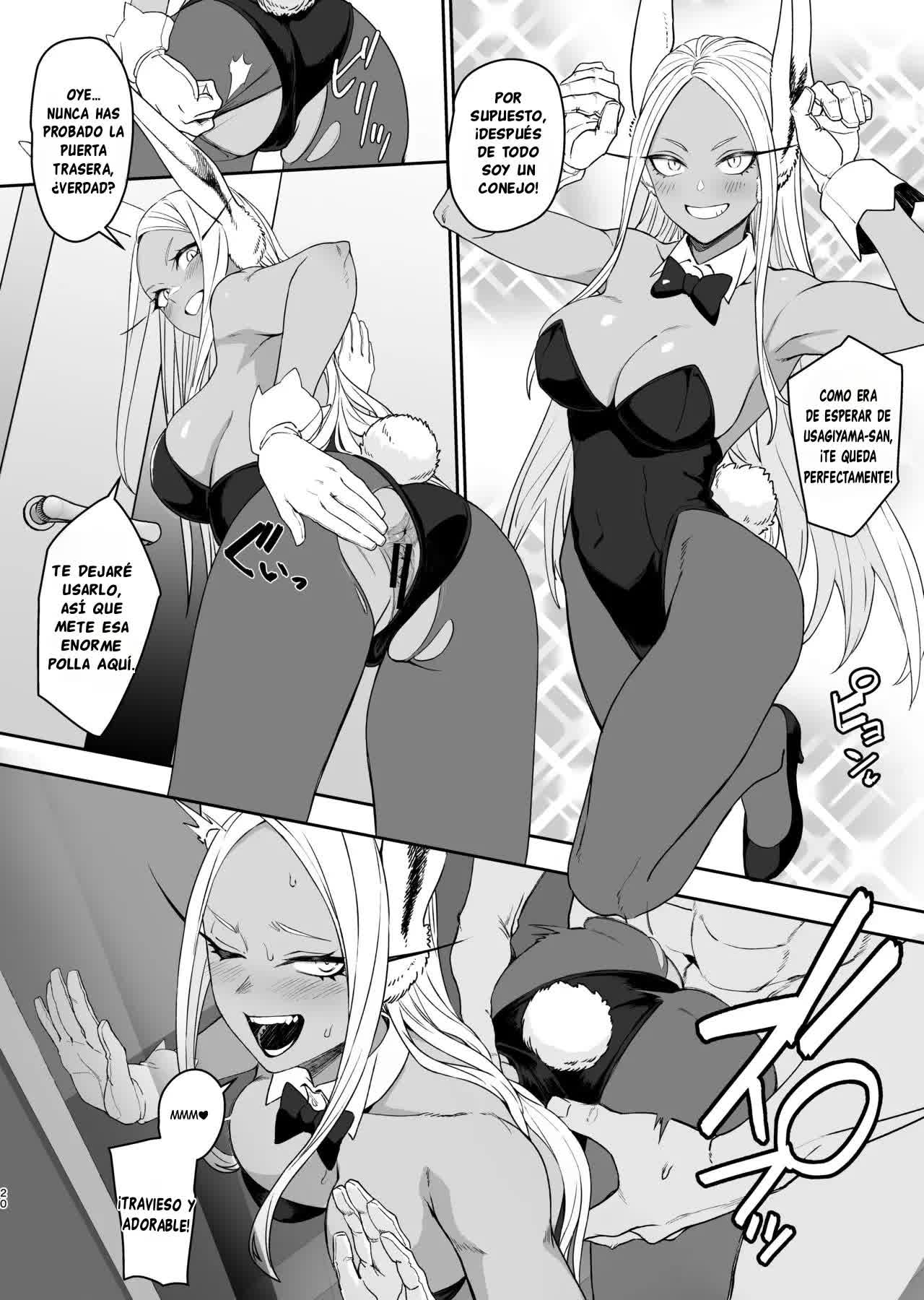 JK Mirko no Maruhi Training (Boku no Hero Academia) - El Entrenamiento Secreto de la Colegiala Mirko Comic porno