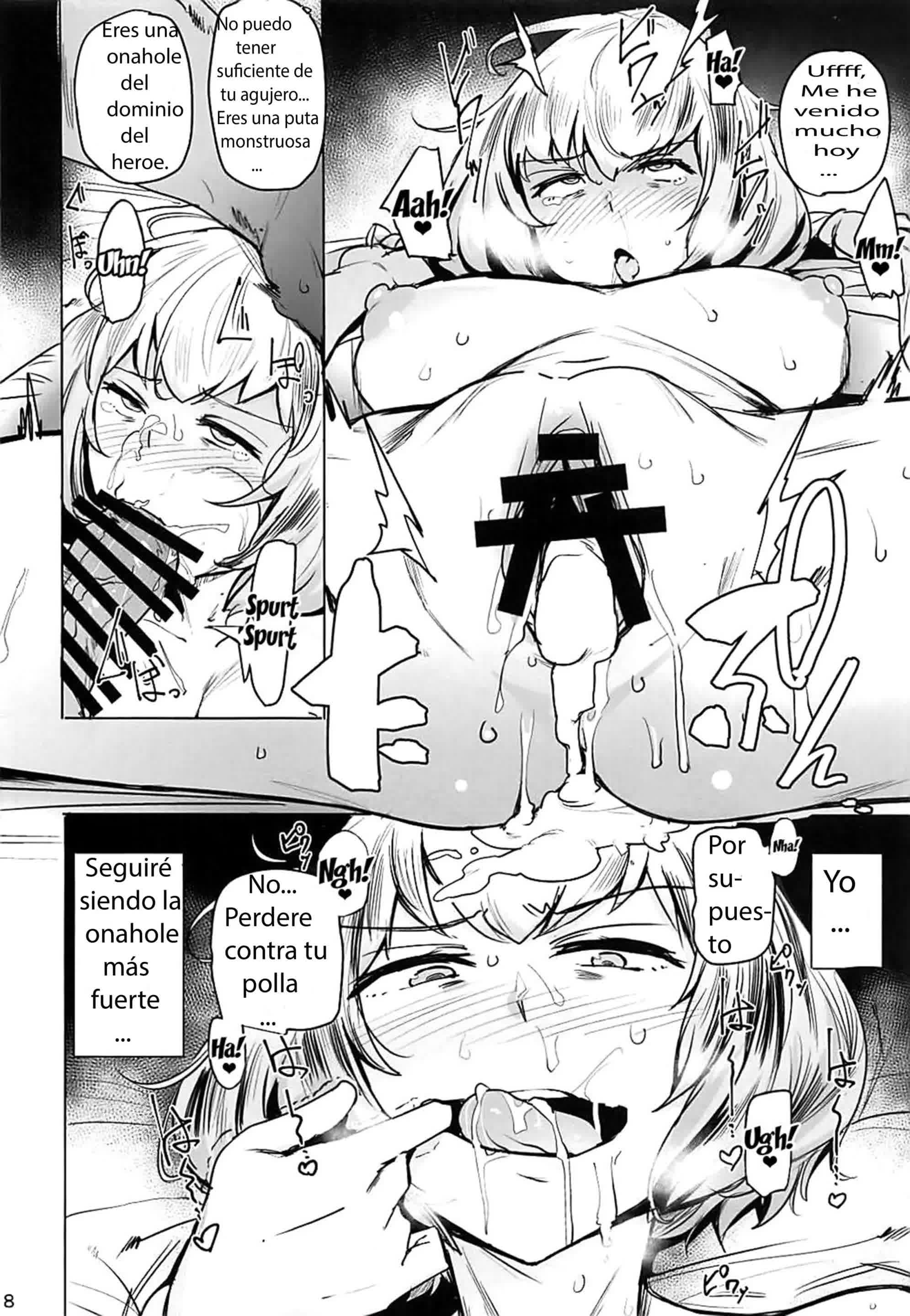 OVER HOLE Comic porno