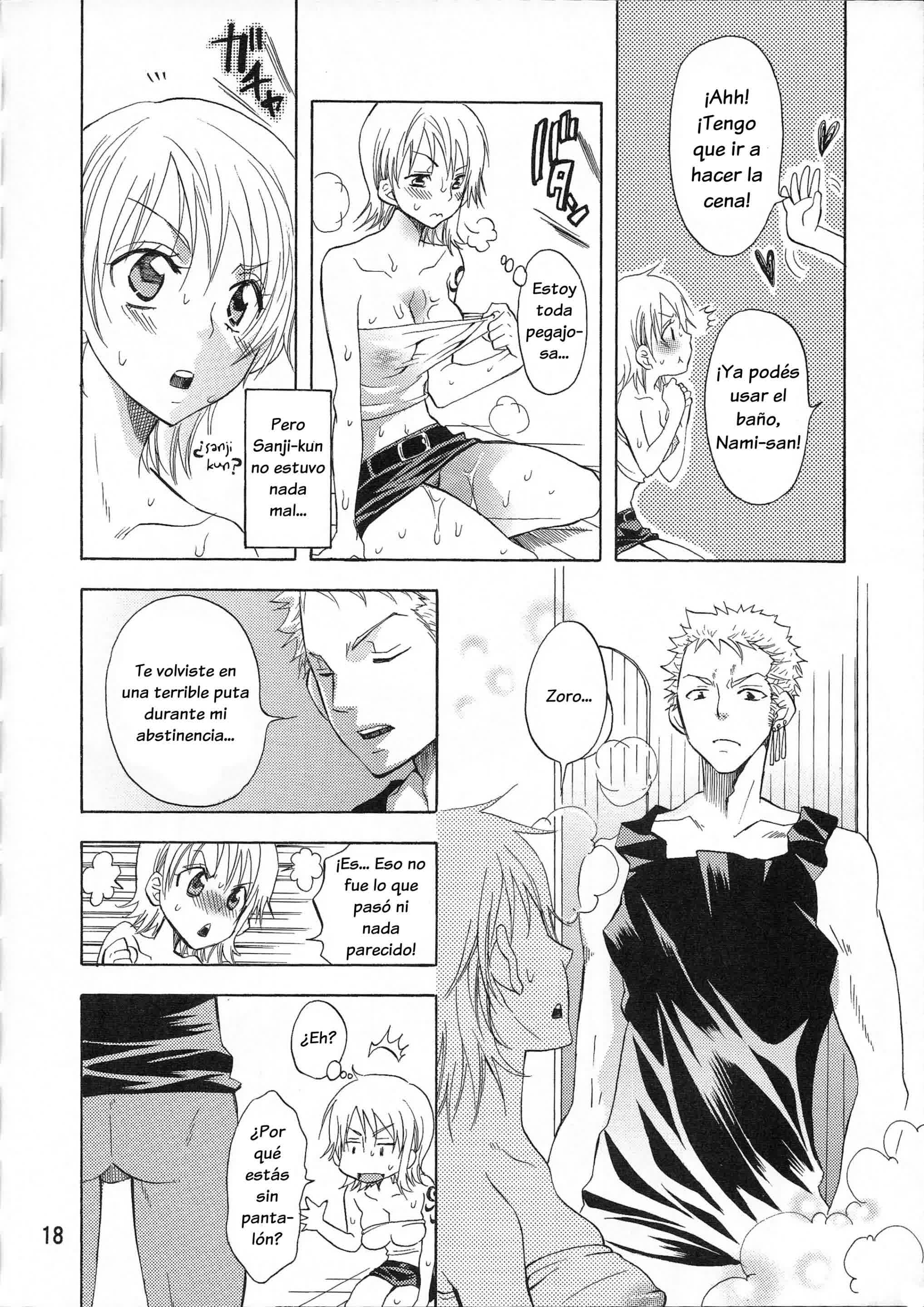 ¡A jugar con Nami-chan! - Let's Play with Nami-chan! Comic porno
