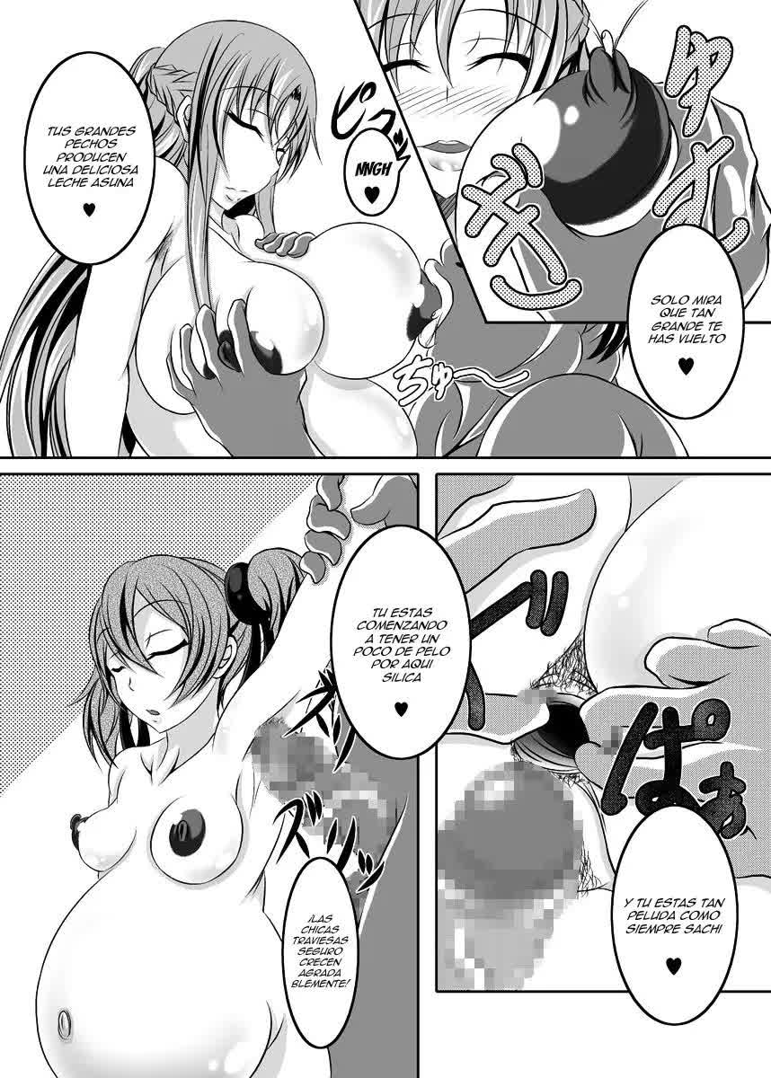 Irakabeshi Sugite Atama ga Okashiku Natta Hito ga Kangaeta SAO Hon - A SAO Book Drawn by a Man Driven Insane by Bashing his Head Against a Wall Comic porno