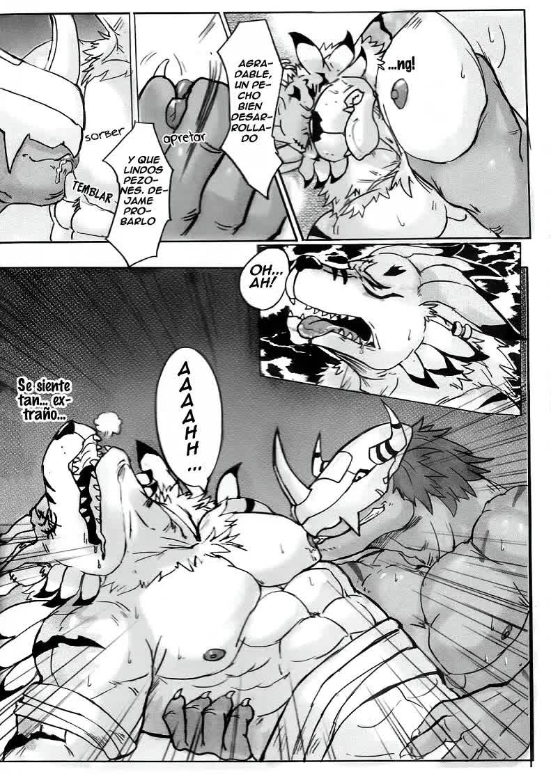 Los Secretos de la Digievolución Comic porno