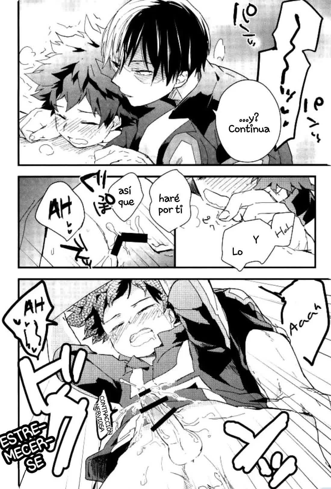 Midoriya-kun Y Todoroki-kun Son XXX En El Armario De Suministros De La Eh Comic porno