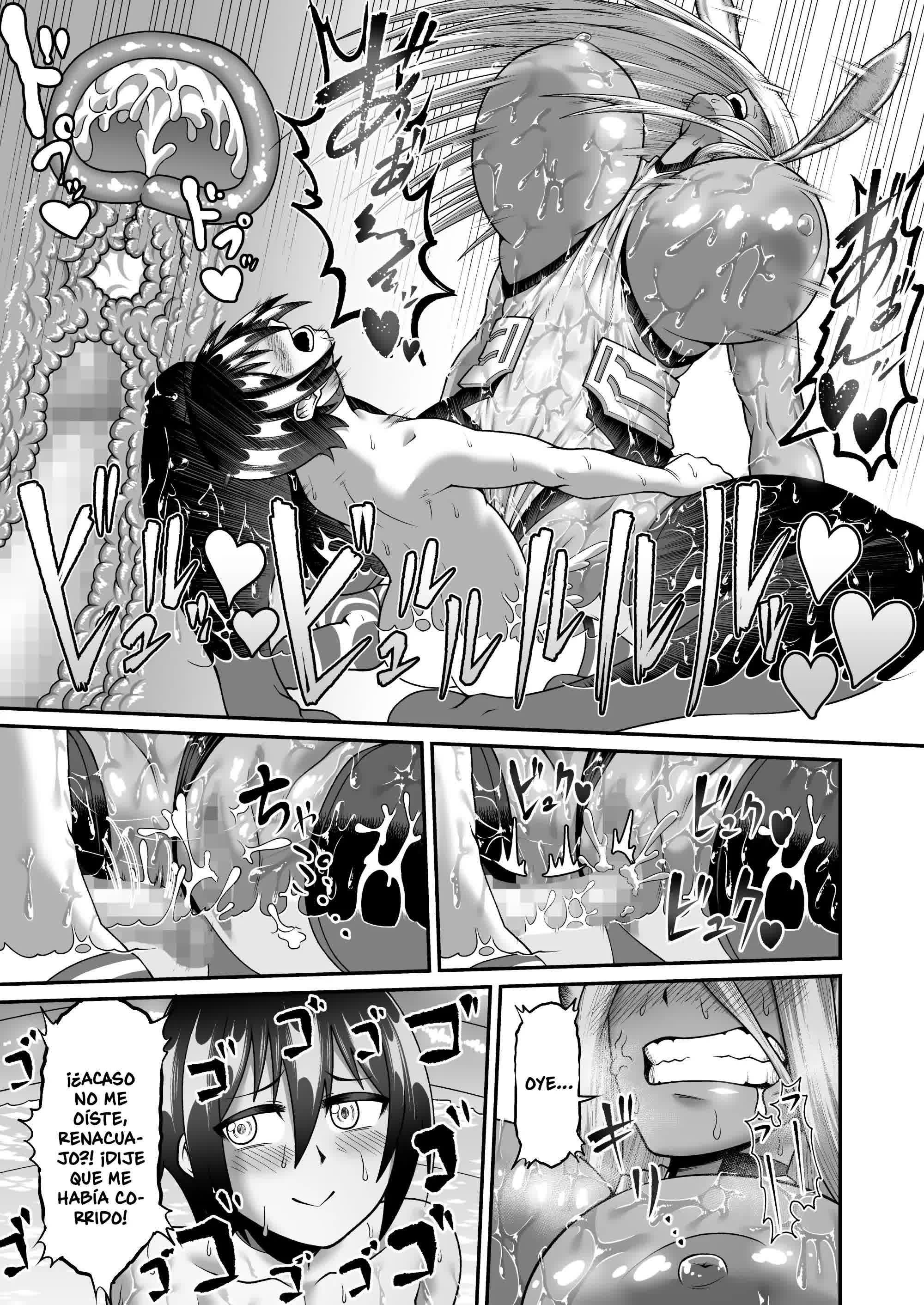 Mirko Onee-san to Manatsu no Hatsujouki - El Calor de Verano de Mirko Comic porno