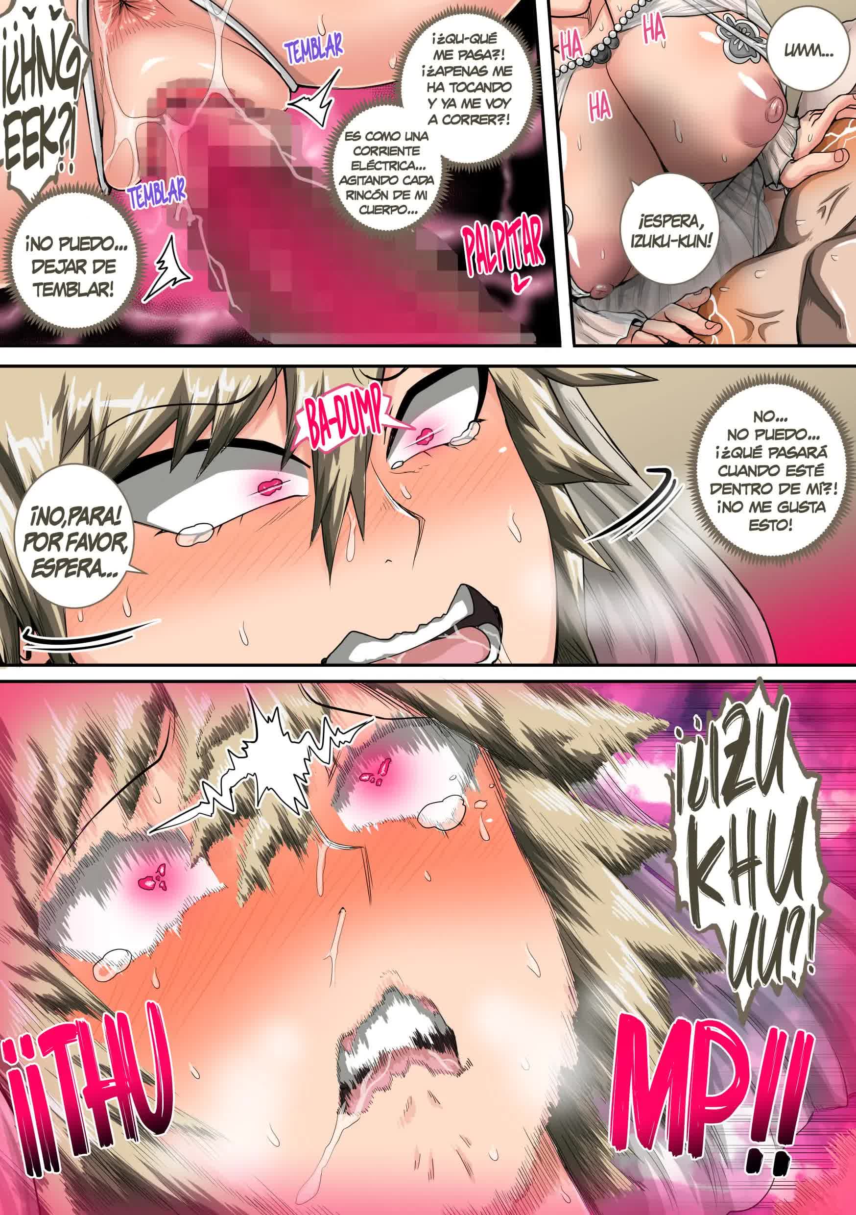 Boku no Harem Academia Cap. 7.3 'Bakugou Mama to no Natsuyasumi Kouhen Ge' Comic porno