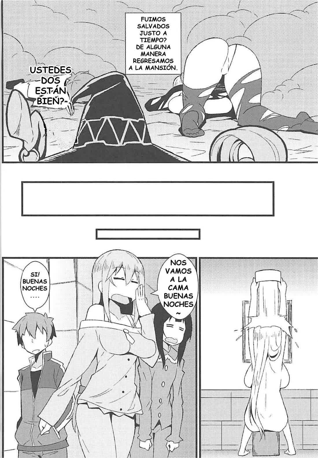 Kono Subarashii Wana de Darkness to! Comic porno