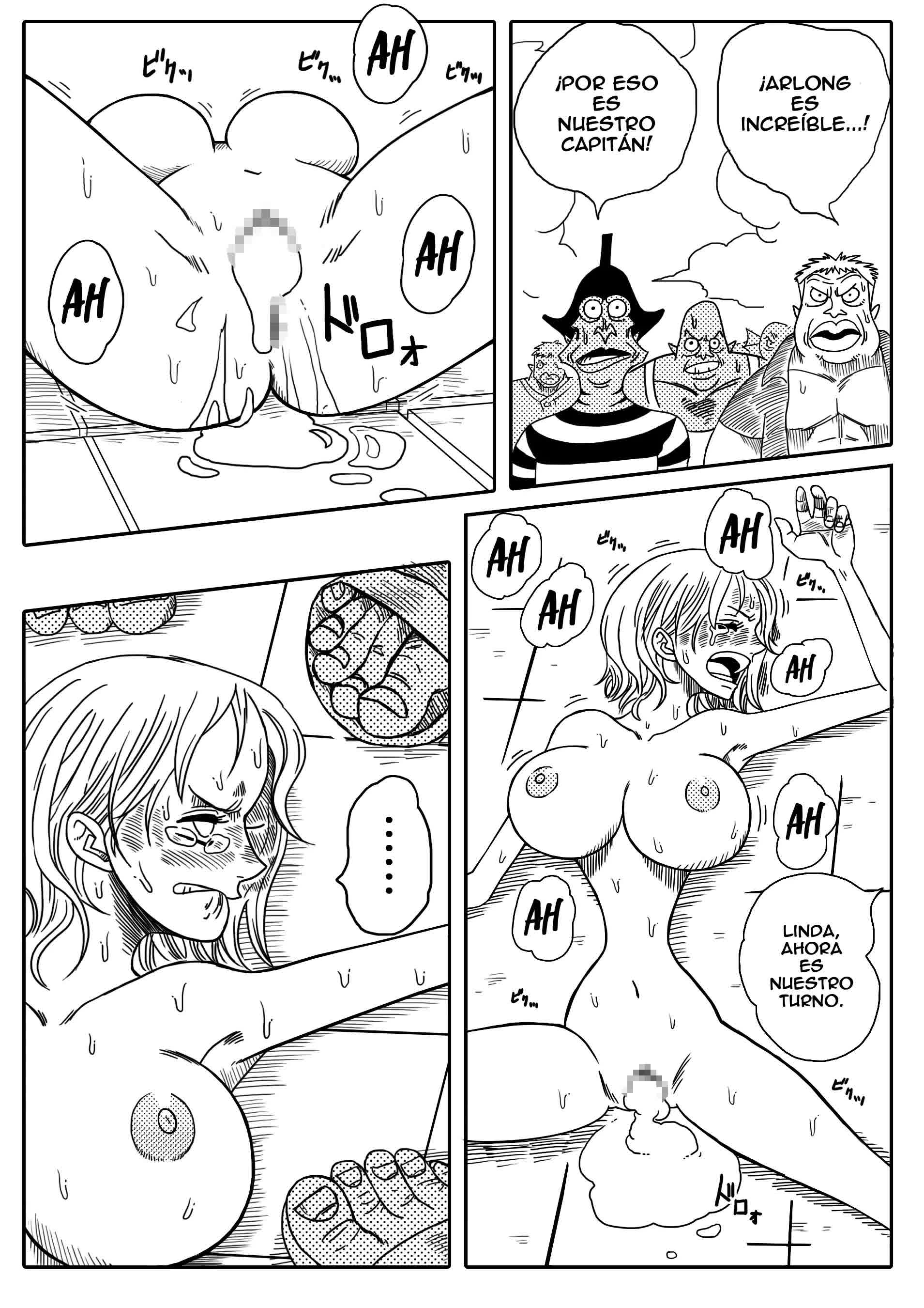 Two Piece - Nami vs Arlong Comic porno