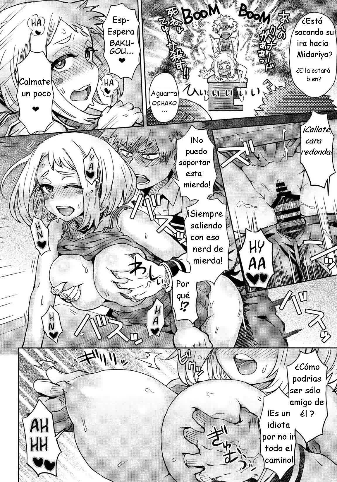 Uraraka Ura Fuuzoku - Detrás de escena de prostitución Uraraka Comic porno