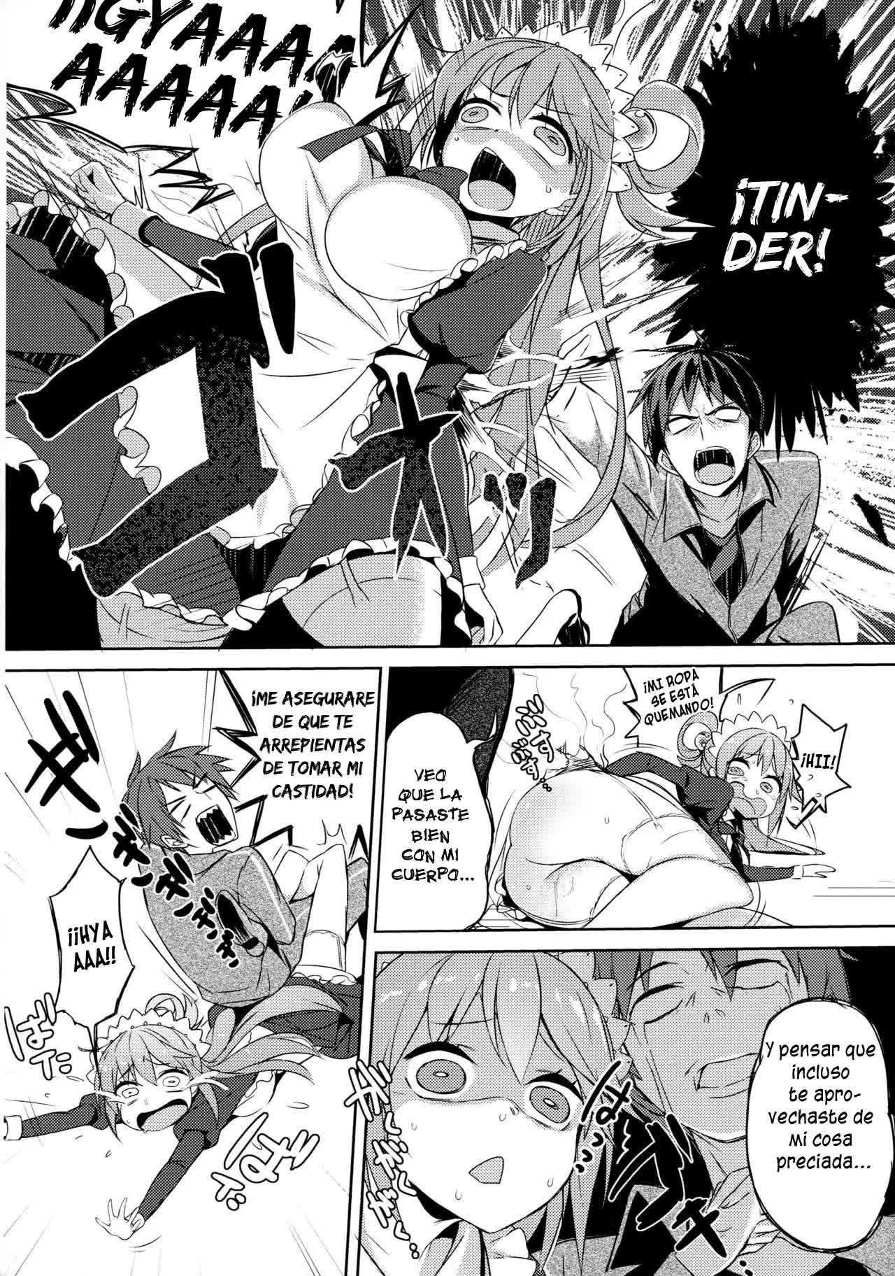 Kono Da-Maid to Mitsudan o! - A Private Discussion with this Useless Maid! Comic porno