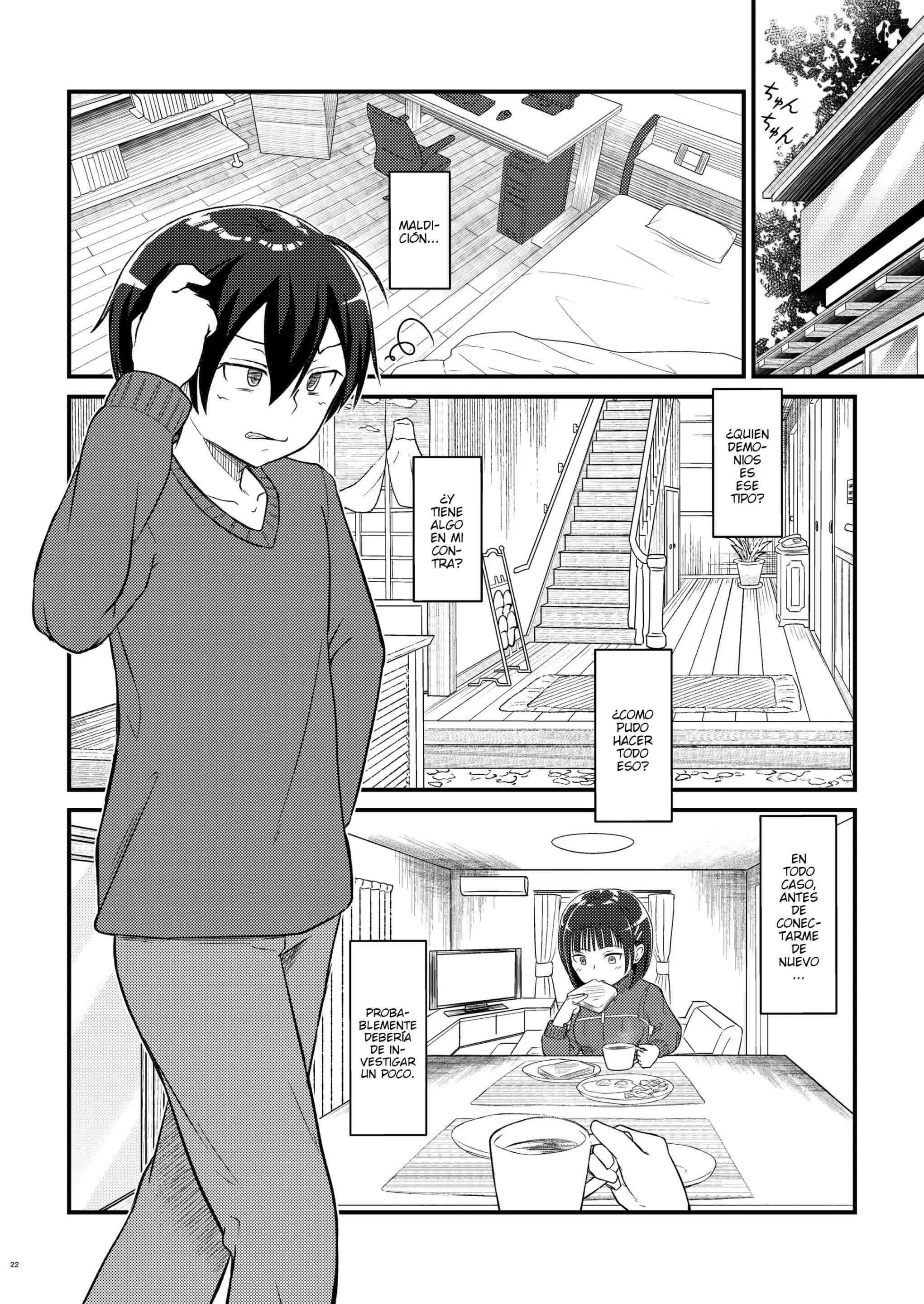 Kiriko Route Another 01 ~Kousoku Denma Shojo Soushitsu Hen~ Comic porno