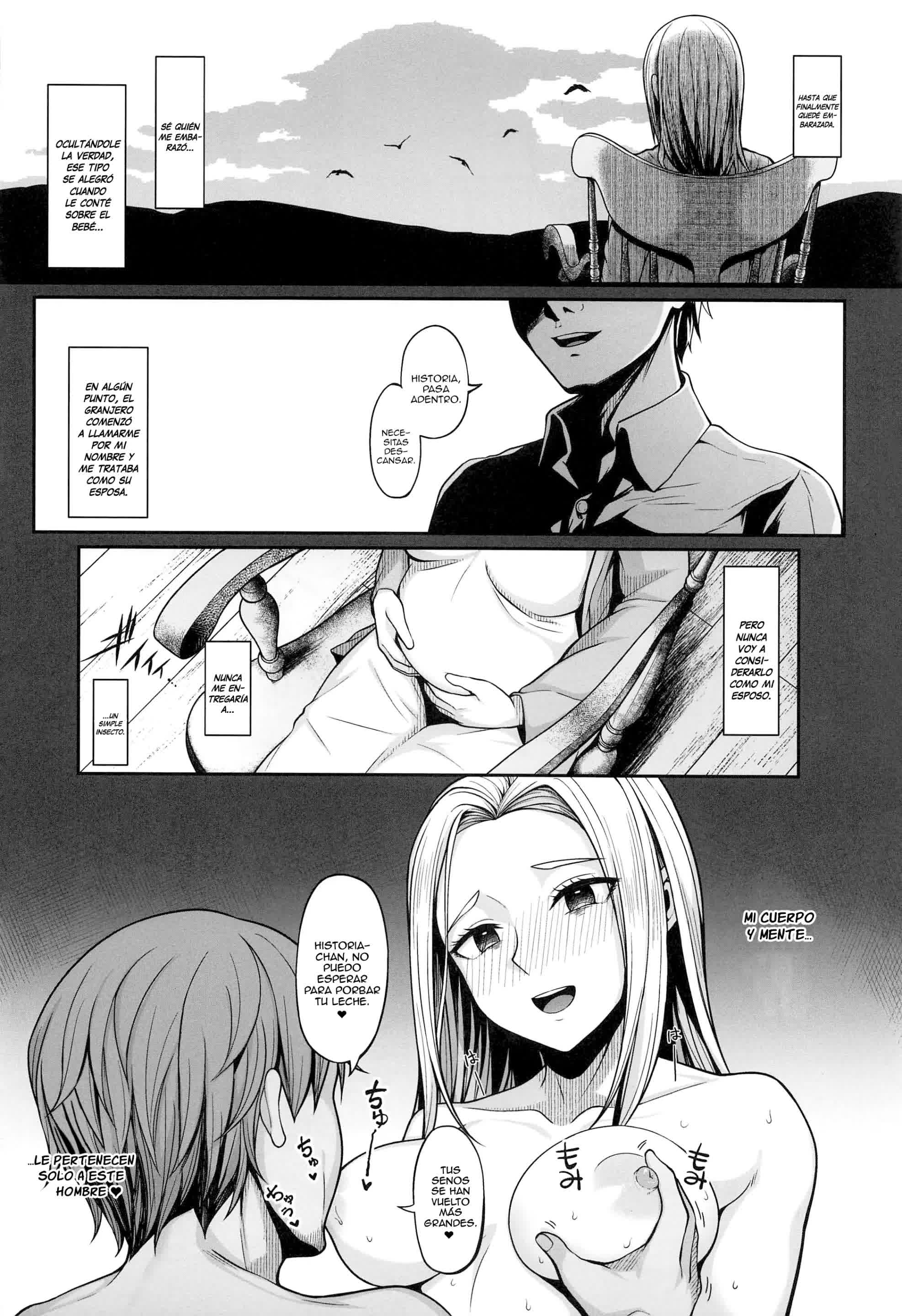 Kairaku Ochi shita Botebara Joou Historia Comic porno