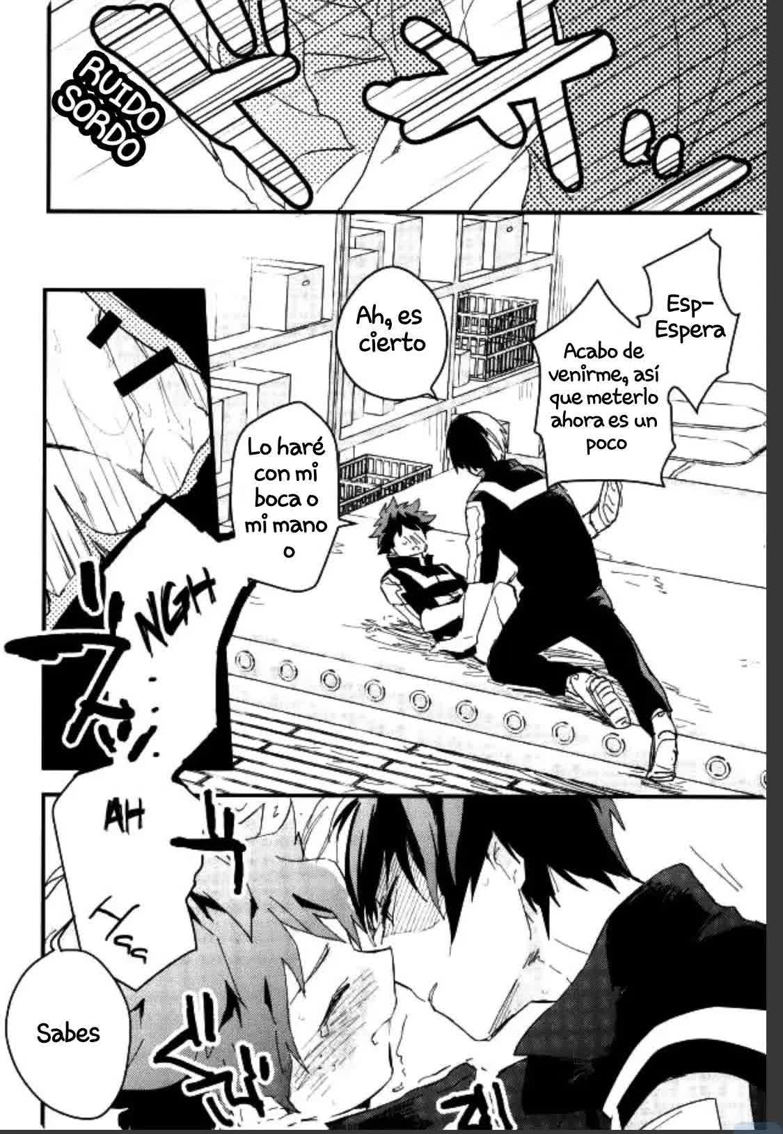 Midoriya-kun Y Todoroki-kun Son XXX En El Armario De Suministros De La Eh Comic porno