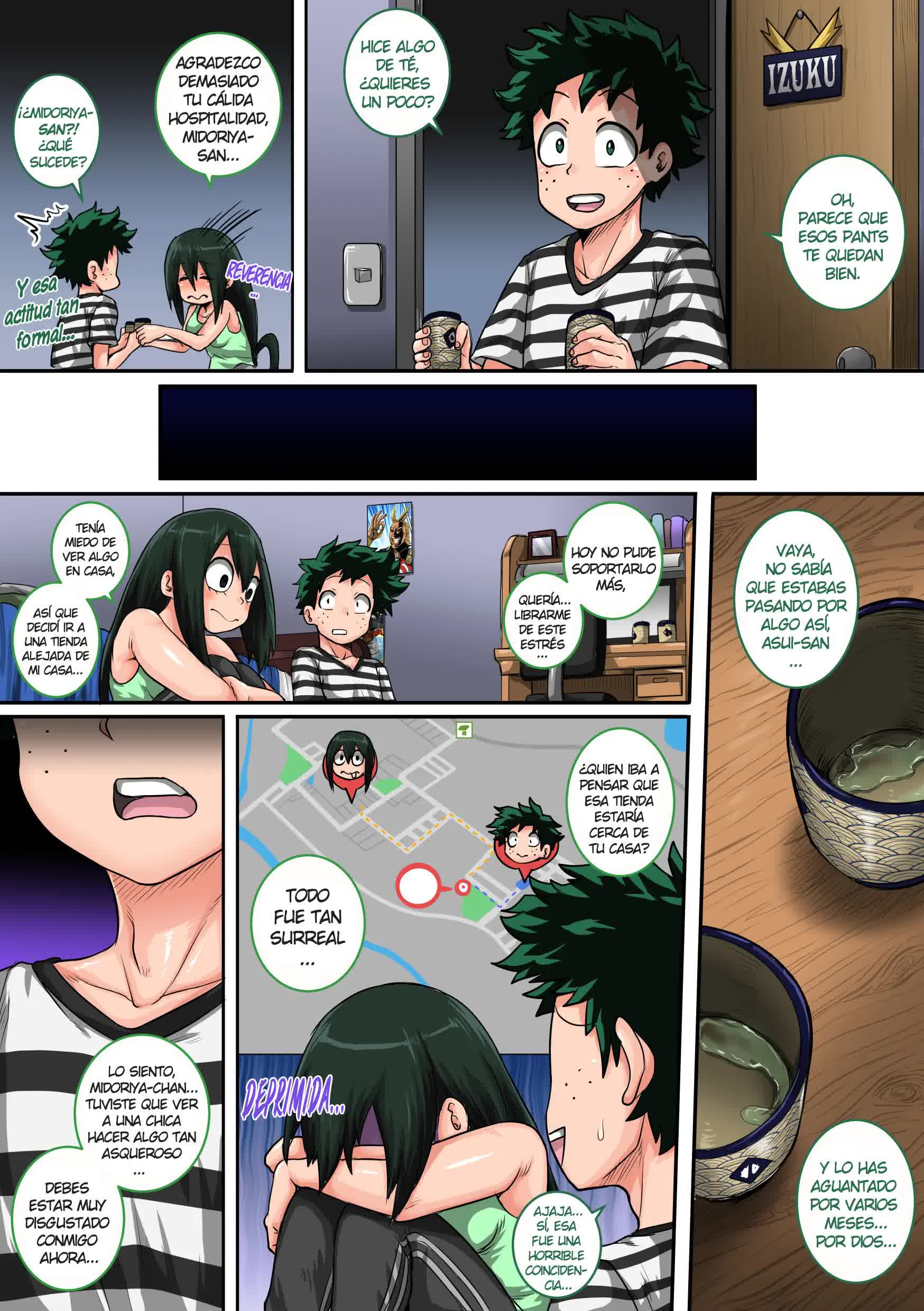 Boku no Harem Academia - 6-wa 'Doubutsu-teki na Kanojo' - My Harem Academia 6 La Chica (Rana) con Instintos Animales Comic porno