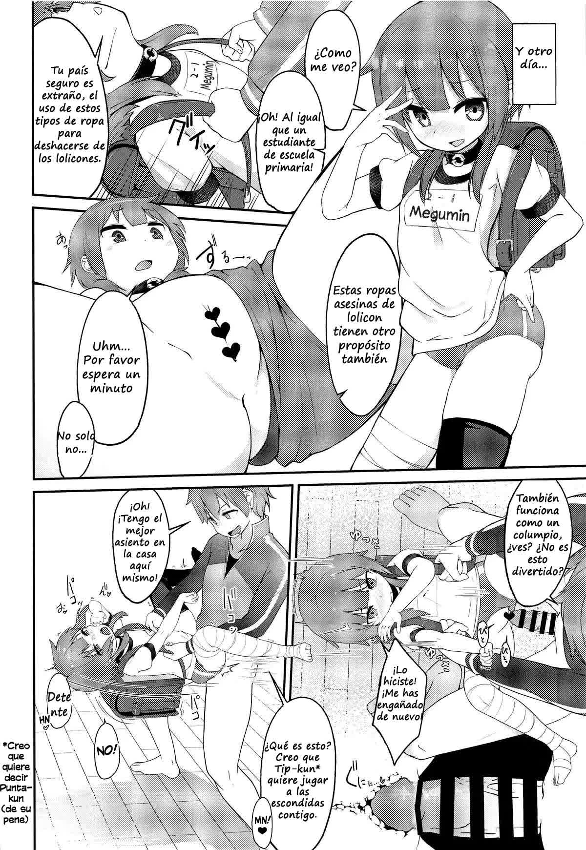 Lolikko Megumin o Kouryaku Seyo! - [Emergency Quest!] Captivate a Loli Megumin! Comic porno