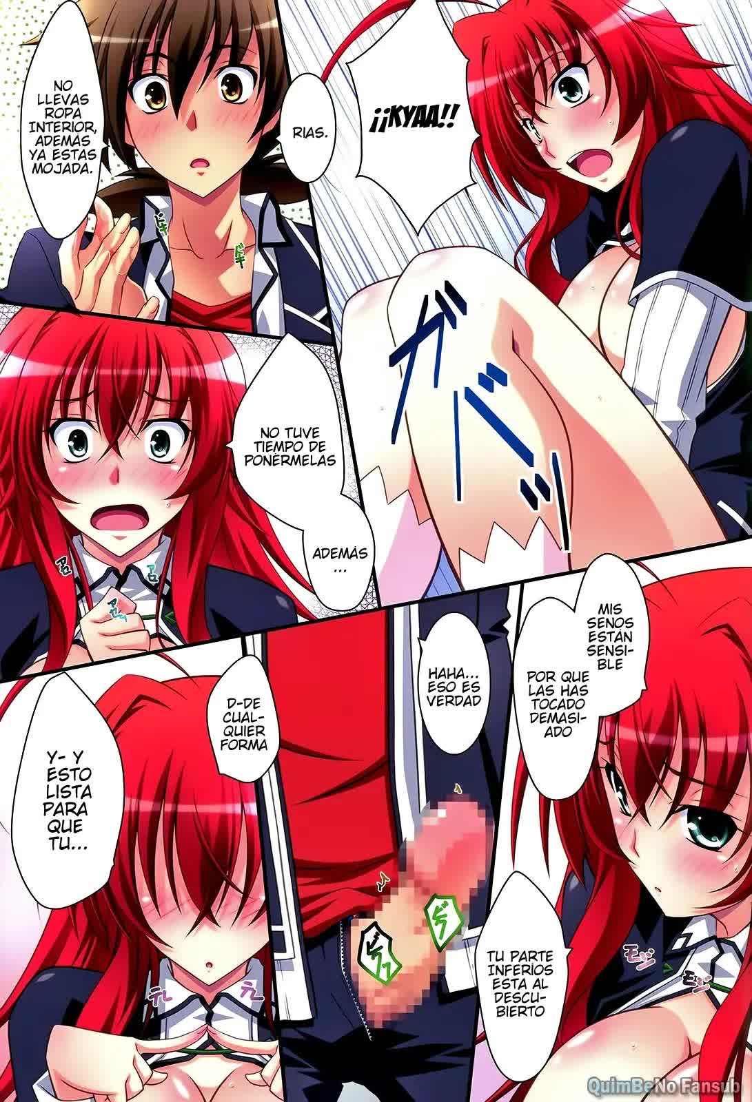 Scarlet princess Rias Daisuki! Comic porno