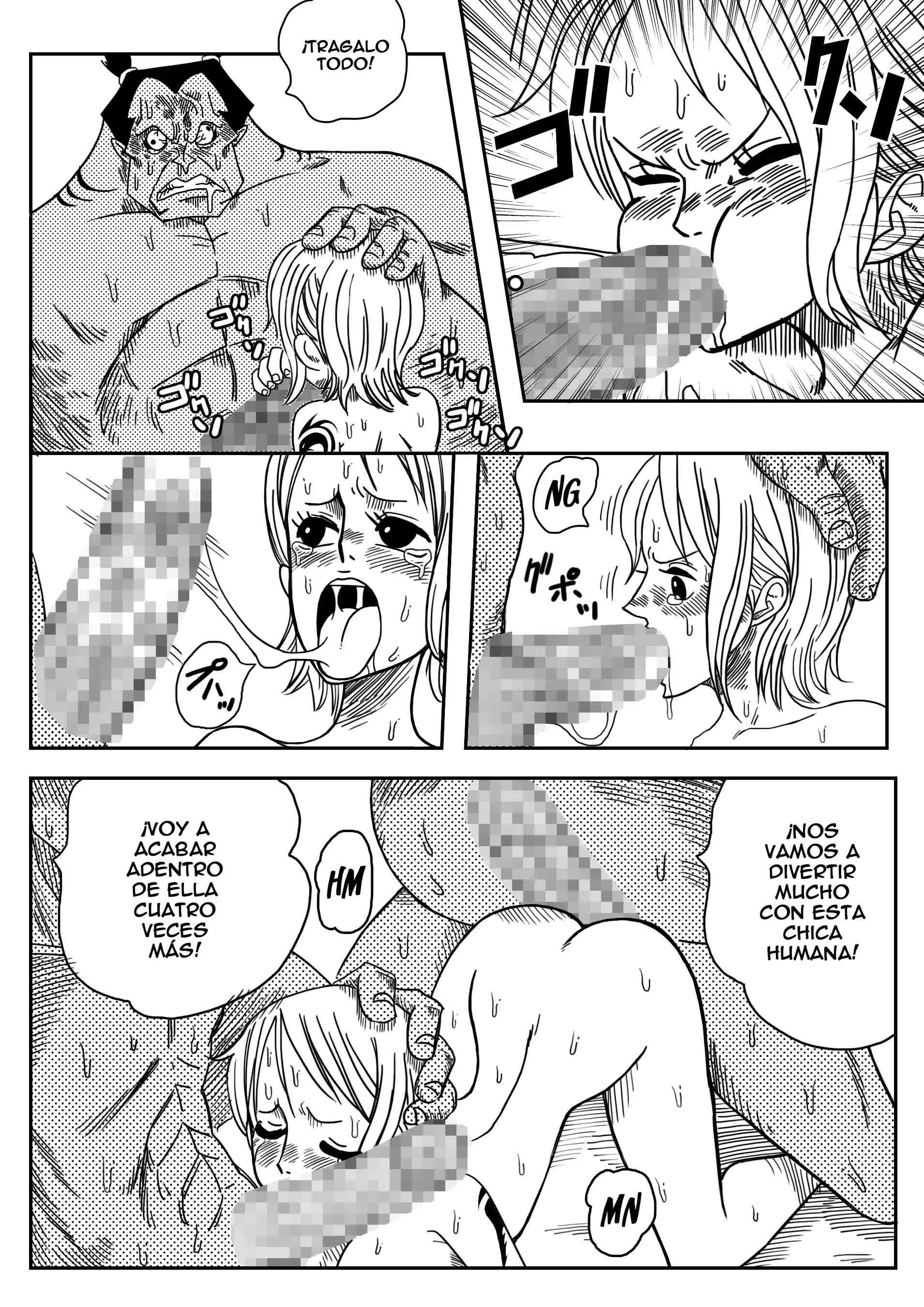 Two Piece - Nami vs Arlong Comic porno