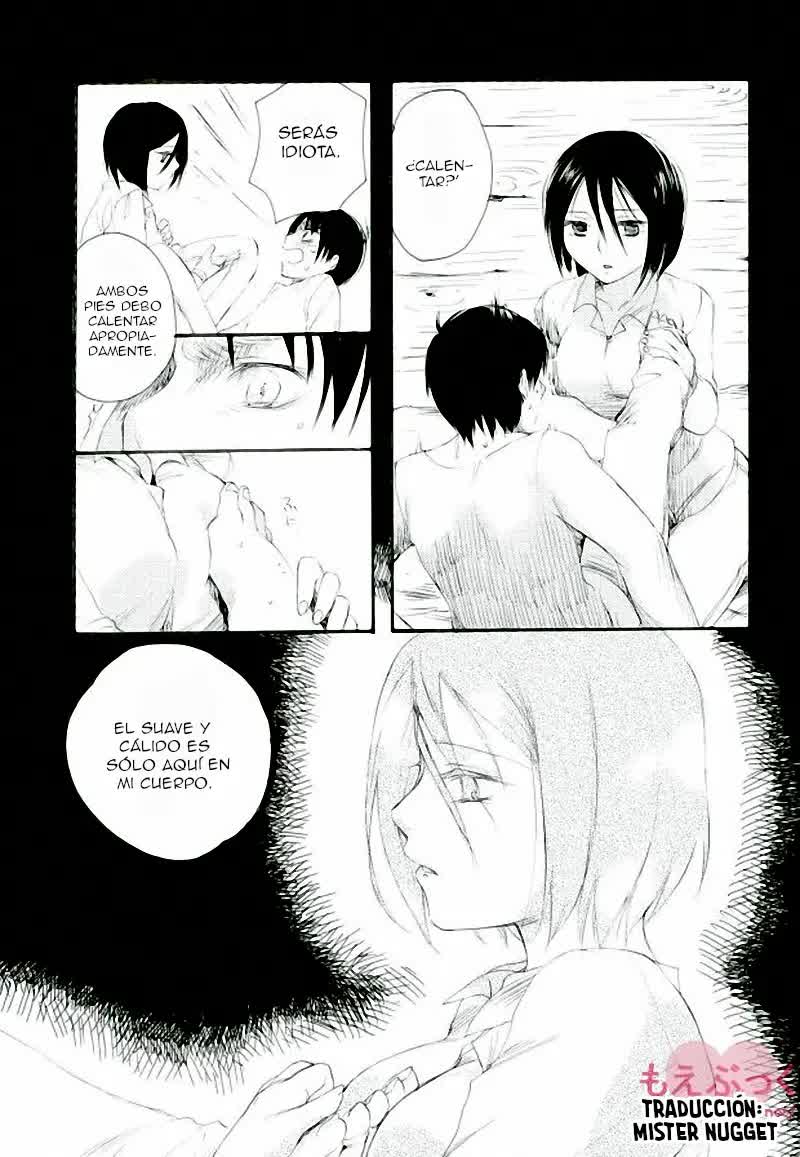 Eren ga Mikasa ni Sukihoudai - Eren quiere a Mikasa Comic porno