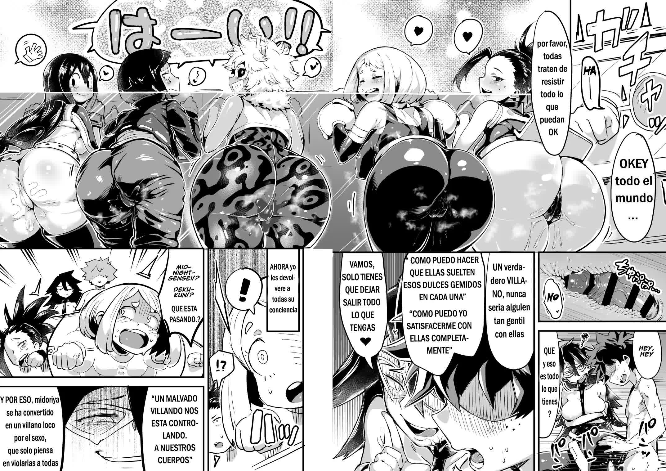 Boku to Nottori Villain Nakademia Vol. 2 Comic porno