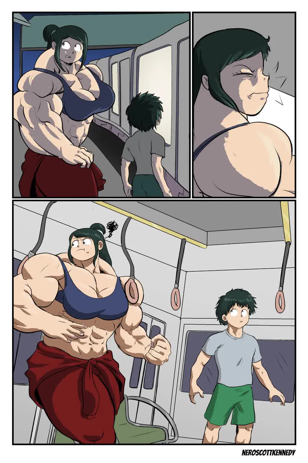Strong mom Comic porno