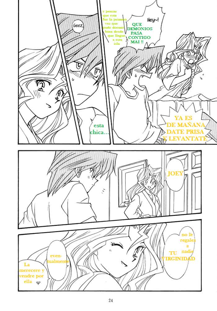 Yogoto no Duelist Comic porno