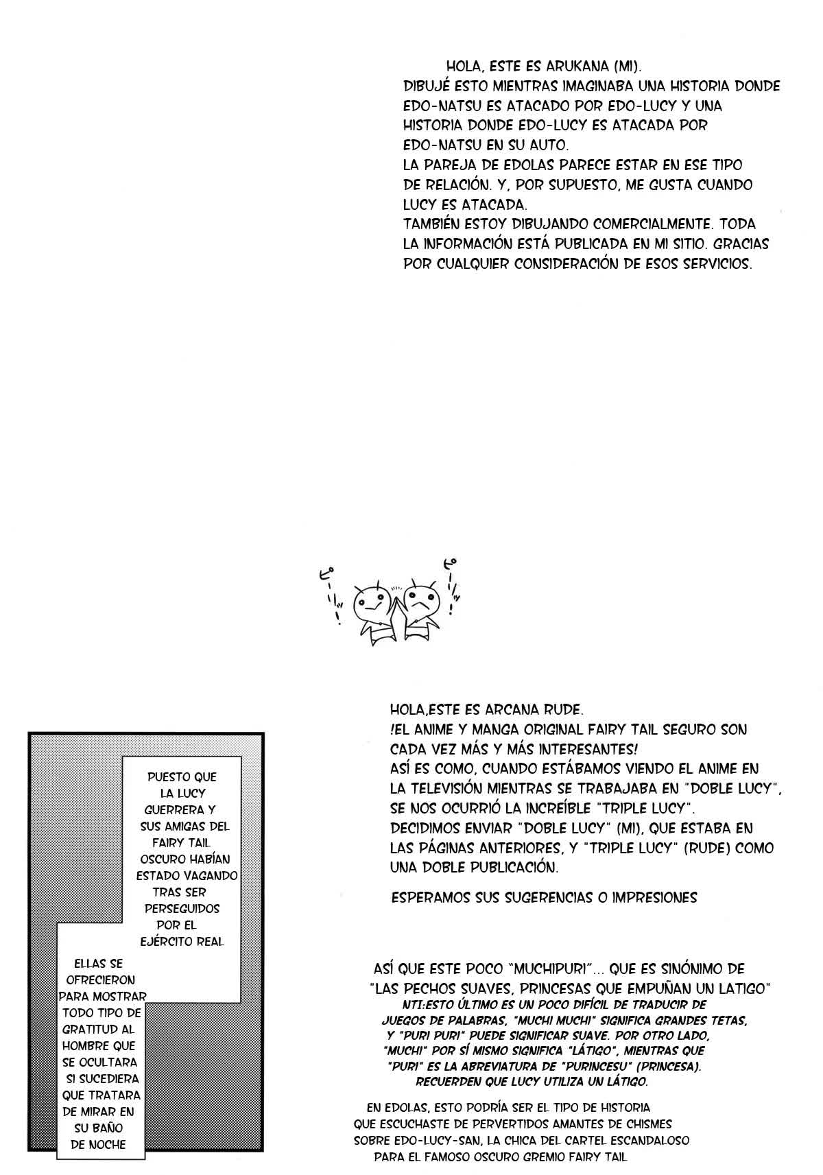 Double Lucy Comic porno