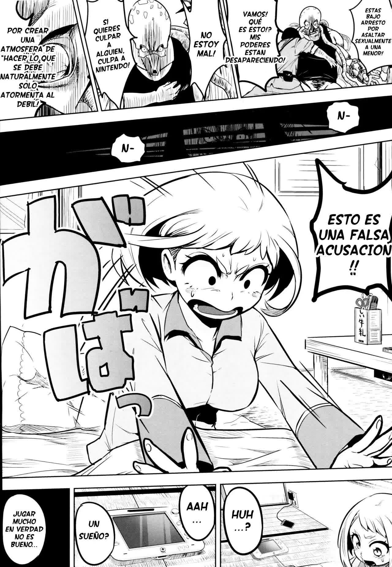 Saredo Uraraka ni! Ikari no Gachimacchi - Still Behave Uraraka! Comic porno