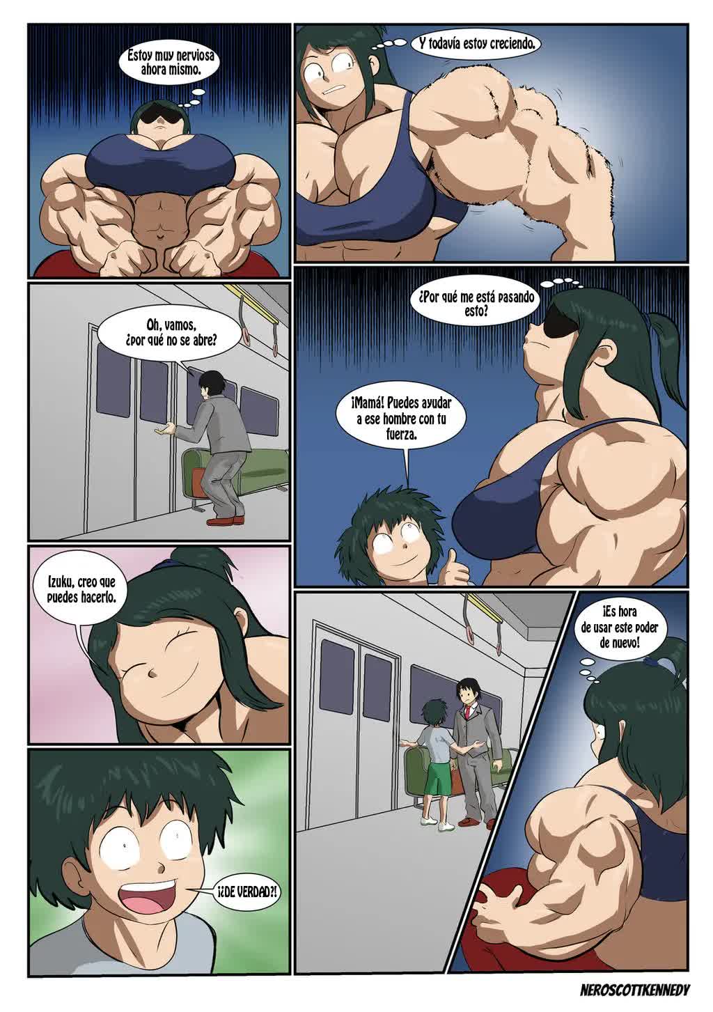 Strong mom Comic porno
