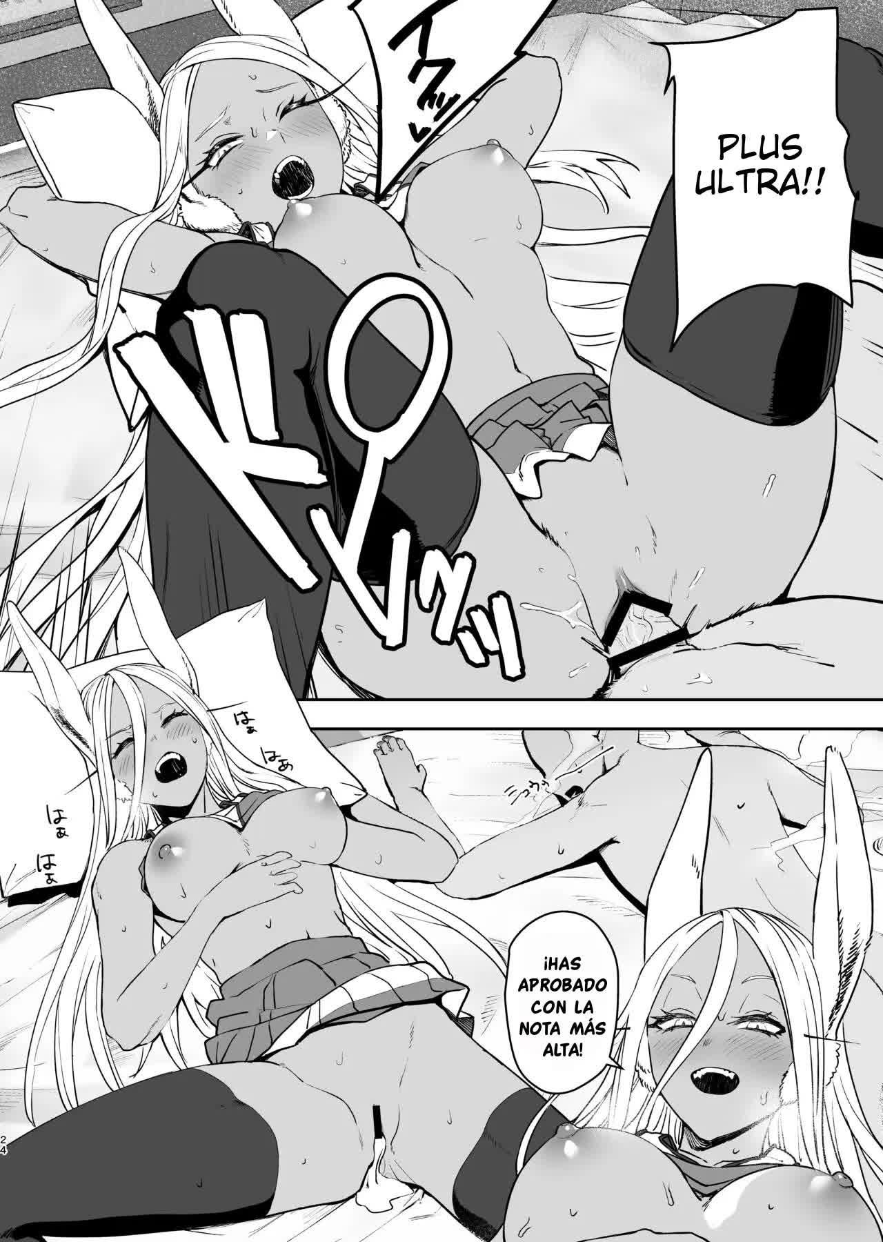 JK Mirko no Maruhi Training (Boku no Hero Academia) - El Entrenamiento Secreto de la Colegiala Mirko Comic porno