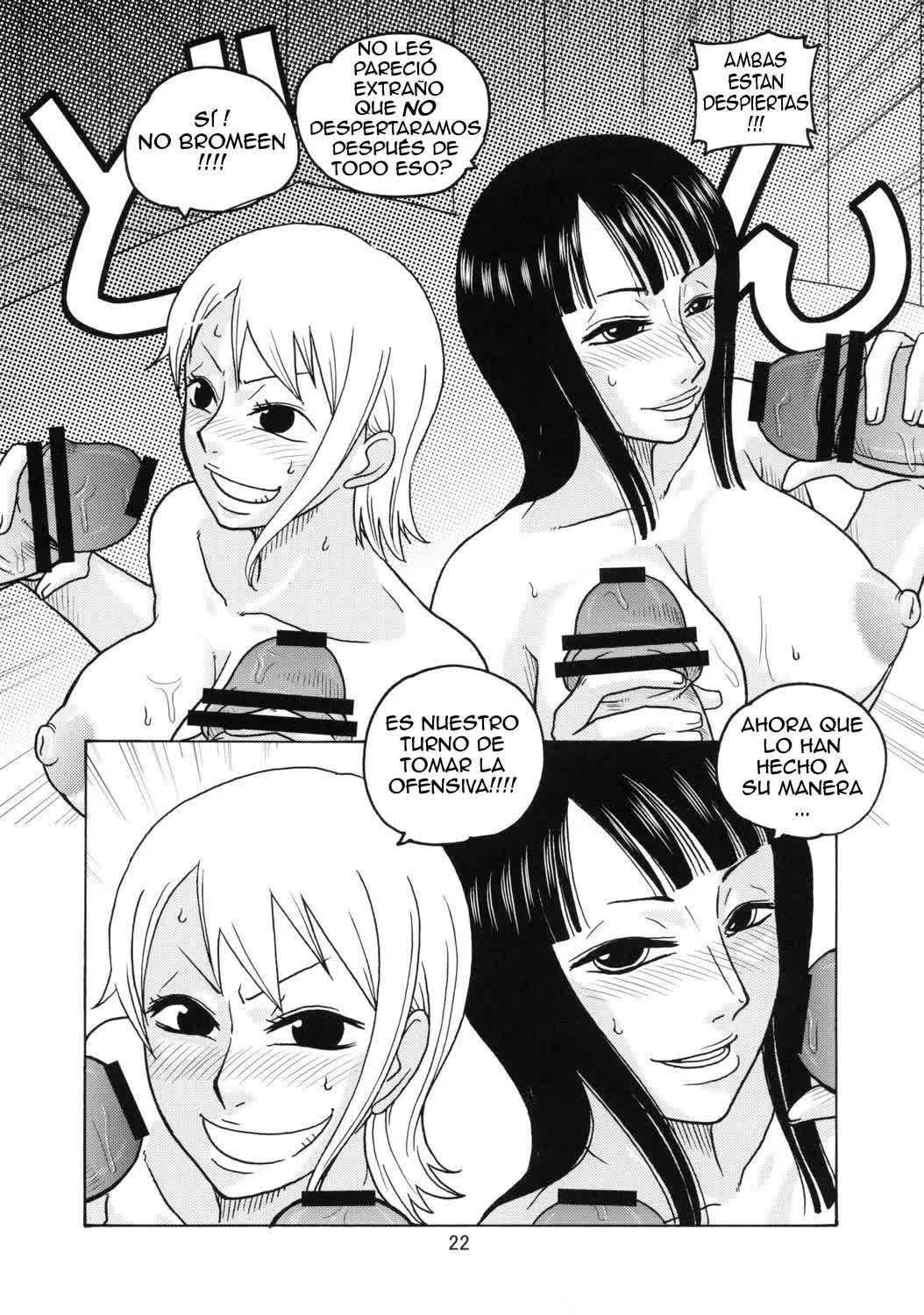 Nami no Koukai Nisshi EX NamiRobi Comic porno