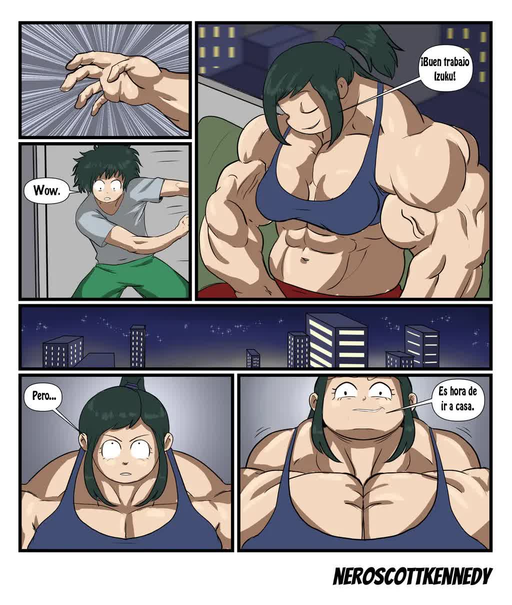 Strong mom Comic porno