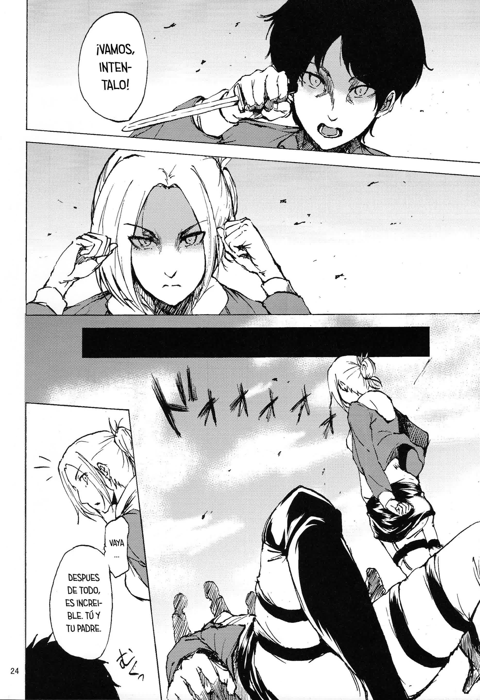 Chousa Heidan Ura Tokubetsu Kunren - Entrenamiento especial para el cuerpo de exploradores Comic porno