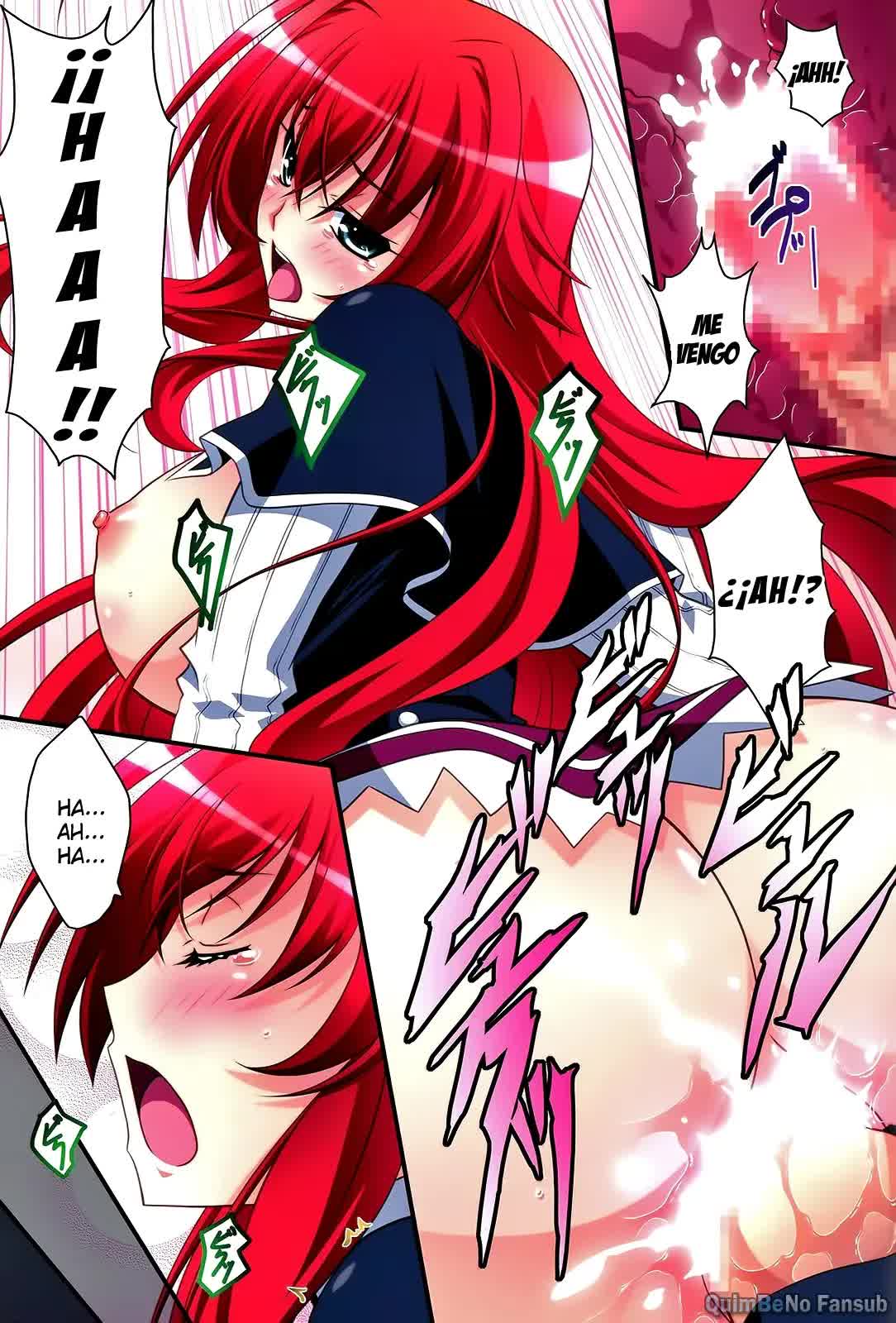 Scarlet princess Rias Daisuki! Comic porno