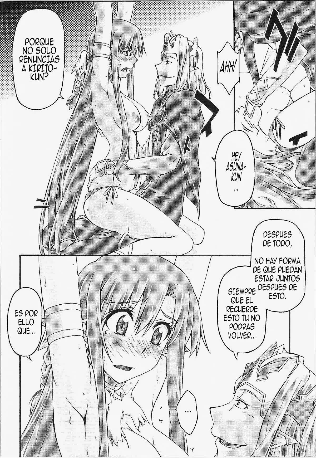 Ochiru -asuna- Comic porno