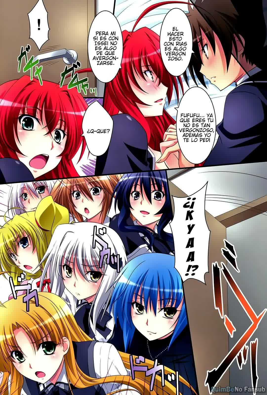 Scarlet princess Rias Daisuki! Comic porno