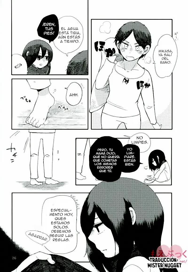 Eren ga Mikasa ni Sukihoudai - Eren quiere a Mikasa Comic porno