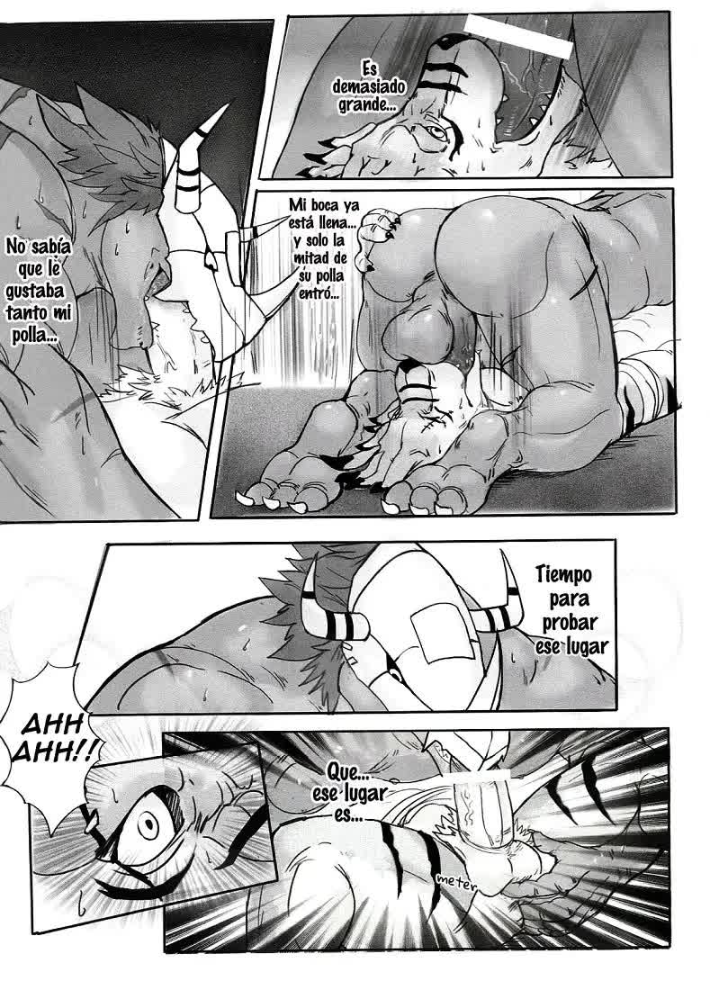 Los Secretos de la Digievolución Comic porno