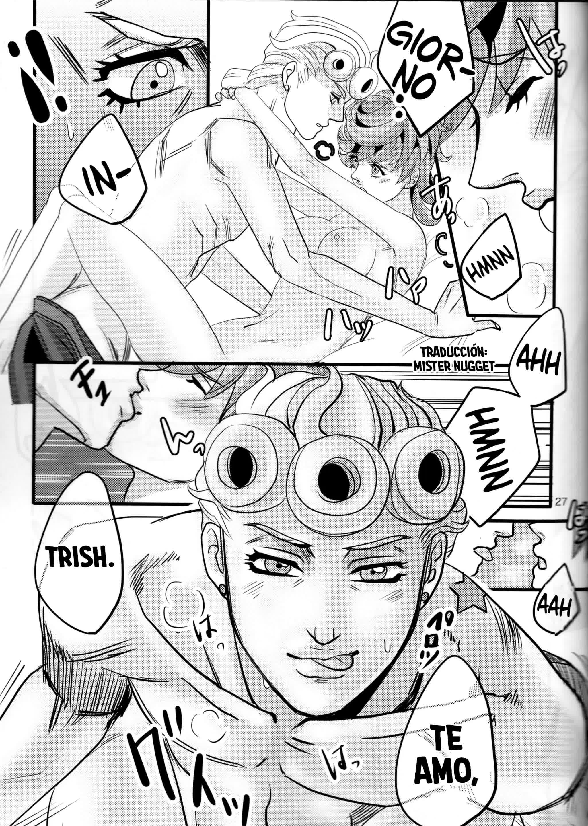 GIORNO x TRISH Comic porno